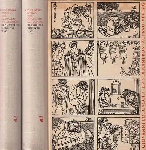 Buch: Das Dekameron, Boccaccio, Giovanni, 1958, Aufbau Verlag, gebraucht, gut