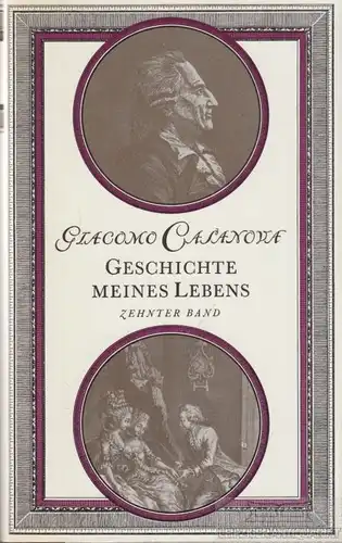 Buch: Geschichte meines Lebens 10, Casanova, Giacomo. 1987, gebraucht, gut