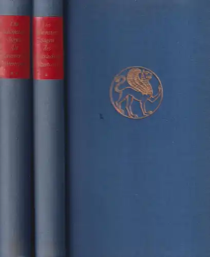 Buch: Die Schönsten Sagen des klassischen Altertums, 2 Bände. Schwab, 1965 Insel