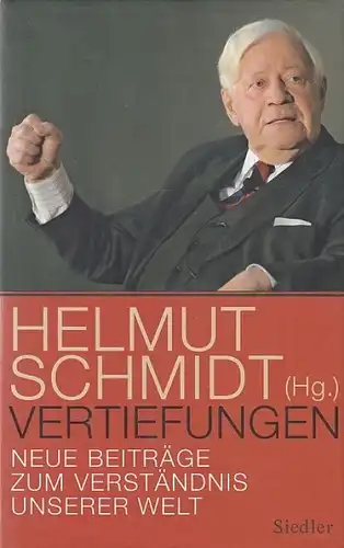 Buch: Vertriefungen, Schmidt, Helmut. 2010, Siedler Verlag, gebraucht, gut