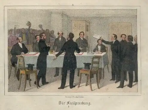 Zeit und Gegenwart (Jahrgang 1850 in 12 Lieferungen), Richter. 1850