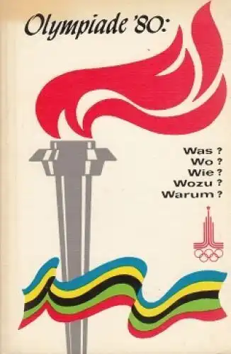 Buch: Olympiade '80. 1980, Verlag der Presseagentur Nowosti, APN-Verlag