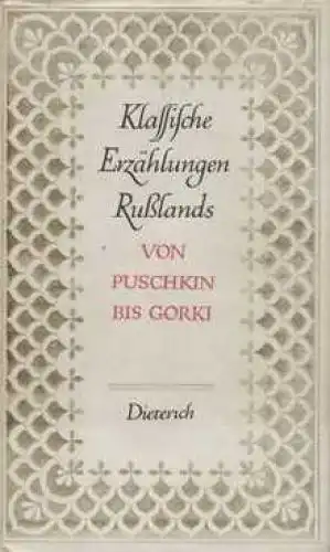 Sammlung Dieterich 145, Klassische Erzählungen Rußlands, Marx, Rudolf. 1968