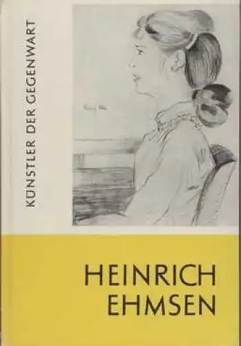 Buch: Heinrich Ehmsen, Krull, Edith. Künstler der Gegenwart, 1958