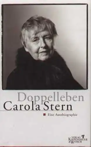 Buch: Doppelleben, Stern, Carola. 2001, Verlag Kiepenheuer & Witsch