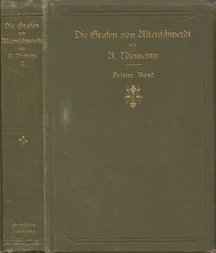 Buch: Die Grafen von Altenschwerdt, Niemann, August. 1883