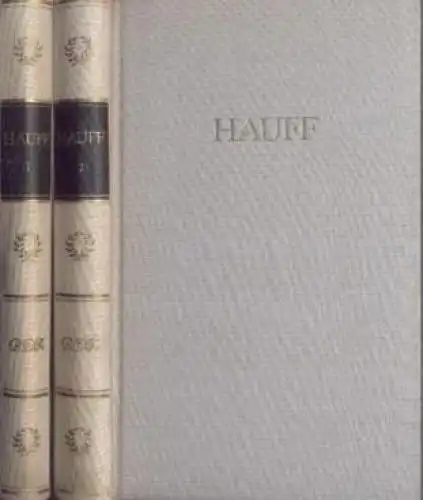 Buch: Hauffs Werke in zwei Bänden, Hauff, Wilhelm. 2 Bände, 1962, Volksverlag