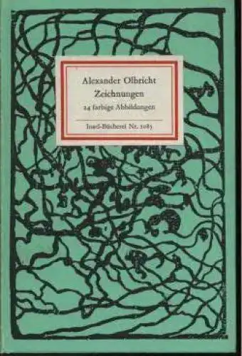 Insel-Bücherei 1085, Alexander Olbricht. Zeichnungen, Hertzsch, Walter. 1988