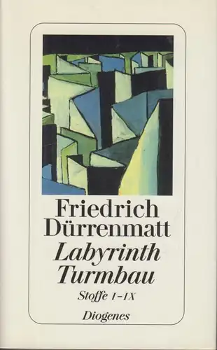 Buch: Labyrinth Turmbau, Dürrenmatt, Friedrich. 1998, Diogenes Verlag