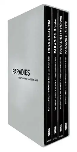 DVD-Box: Paradies - Eine Filmtrilogie von Ulrich Seidel, 4 DVDs, Hoanzl