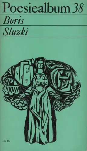 Buch: Poesiealbum 38, Sluzki, Boris. 1970, Verlag Neues Leben, gebraucht, gut