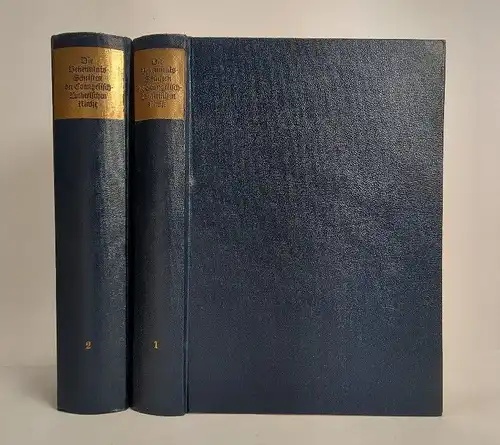Buch: Die Bekenntnisschriften der evangelisch-lutherischen Kirche. 1955, 2 Bände