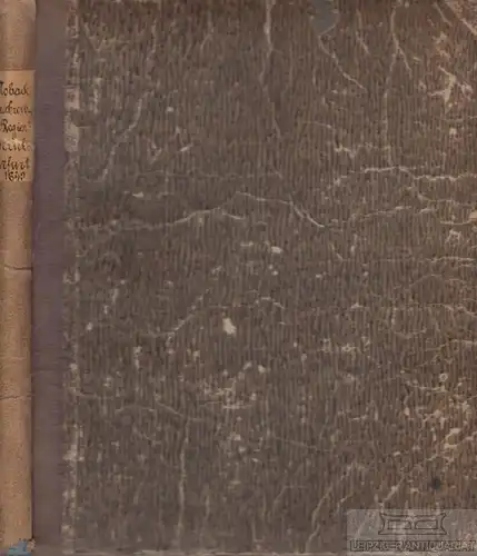 Buch: Ausführliche geographisch-statistisch-topographische... Roback. 1840