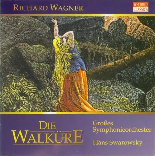 CD-Box: Richard Wagner, Die Walküre, 1968, 4 CDs, Hans Swarowsky