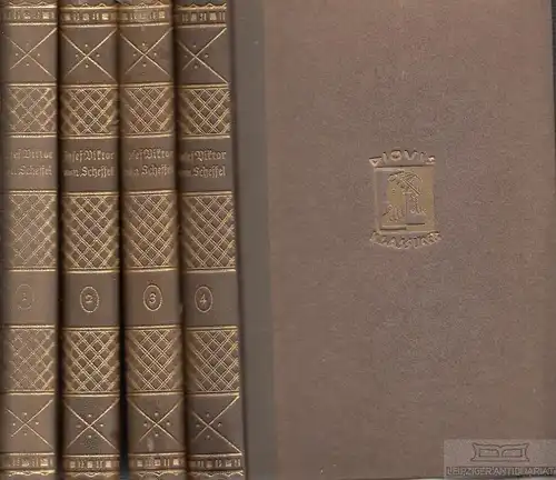 Buch: Ausgewählte Werke (in 4 Bänden), Scheffel, Joseph Victor von. 4 Bände