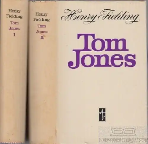 Buch: Tom Jones, Fielding, Henry. 2 Bände, 1968, Aufbau Verlag, gebraucht, gut