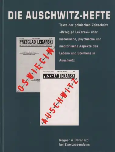 Buch: Die Auschwitz-Hefte, August, Jochen (u.a.), 1994, Rogner und Bernhard