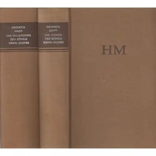 Buch: Henri Quatre, 2 Bände. Mann, Heinrich, 1964, Aufbau Verlag, gebraucht, gut