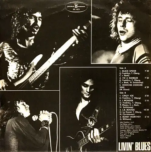 LP: Livin' Blues - Live, Polskie Nagrania Muza, SX 1471, Vinyl, Schallplatte