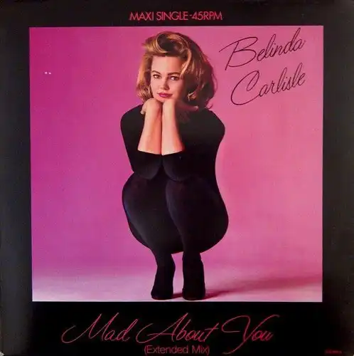 LP: Belinda Carlisle - Mad About You (Extended Mix), 1986,I.R.S. Records 6514046