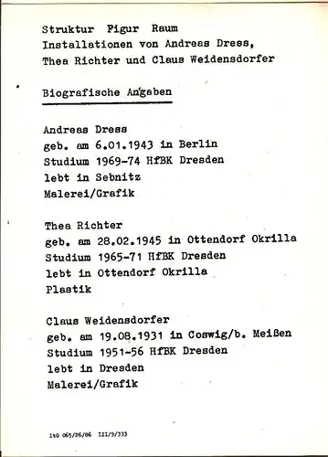 Buch: Andreas Dress, Thea Richter, Claus Weidensdorfer - Struktur-Figur-Raum