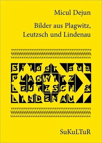 Buch: Bilder aus Plagwitz, Leutzsch und Lindenau, Dejun, Micul, 2014, SuKuLTuR