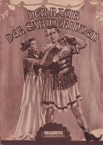Filmprospekt: Der Raub der Sabinerinnen, 1955, Progress-Filmillustrierte 23