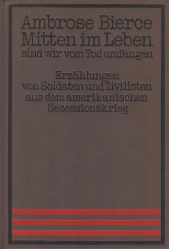 Buch: Mitten im Leben sind wir vom Tod umfangen, Bierce, Ambrose, 1978