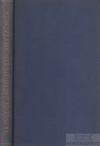 Buch: ein gewisses Lächeln, Sagan, Francoise. 1962, Bertelsmann Lesering, Roman