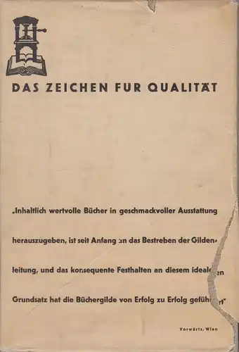 Buch: Mein Vorurteil gegen diese Zeit, Karl Rössing. 1932, Büchergilde Gutenberg