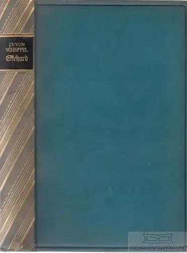 Buch: Ekkehard, Scheffel, Joseph Victor von. Singer Bücher, 1923, gebraucht, gut