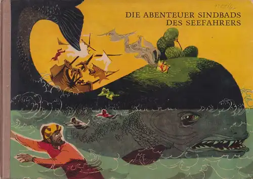 Buch: Die Abenteuer Sindbads des Seefahrers, Beza / Sklar, 1959, Artia Verlag