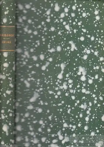 Buch: Heinrich Heine, Meissner, Alfred. 1972, Zentralantiquariat der DDR