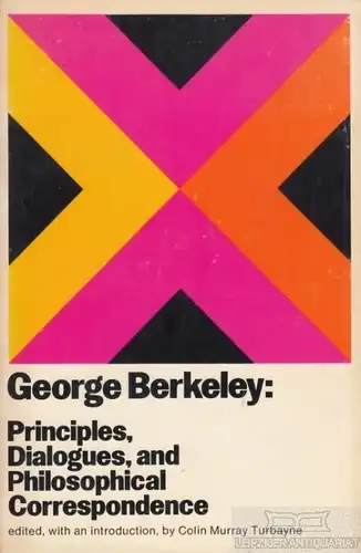 Buch: Principles, Dialogues, and Philosophical Correspondence, Berkeley, George