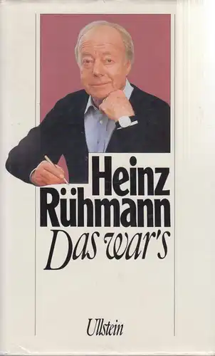 Buch: Das wars, Rühmann, Heinz. 1985, Verlag Ullstein, gebraucht, gut