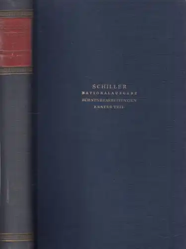 Buch: Schillers Werke. Nationalausgabe. Dreizehnter Band, Borcherdt. 1949