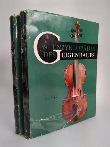 Buch: Enzyklopädie des Geigenbaues I & II, Jalovec, Karel. 2 Bände, 1965, Artia