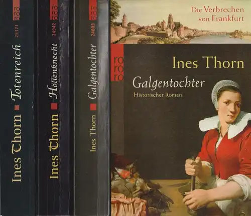 Buch: Die Verbrechen von Frankfurt 1-3, Thorn, Ines, Rowohlt Verlag, 3 Bände