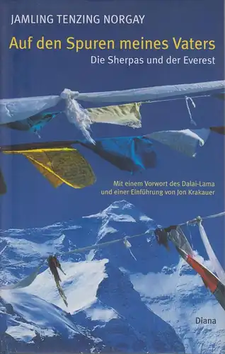 Buch: Auf den Spuren meines Vaters, Tenzing Norgay, Jamling. 2001, Diana Verlag