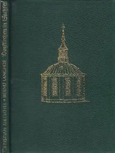 Buch: Dorfkirchen in Sachsen, Rietschel, Christian und Bernd Langhof. 1972