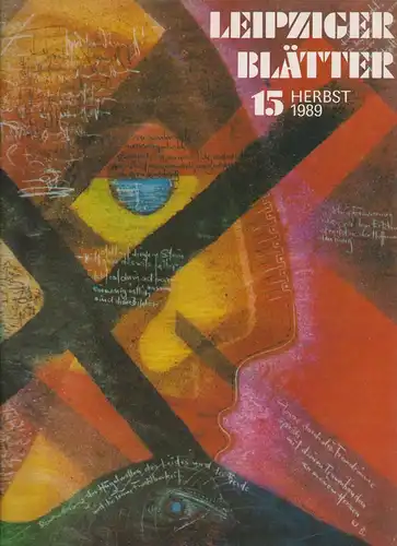 Leipziger Blätter. Heft 15, Richter, Helmut u.a. 1989, E.A. Seemann Verlag