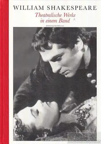 Buch: Theatralische Werke in einem Band, Shakespeare, William. 2003