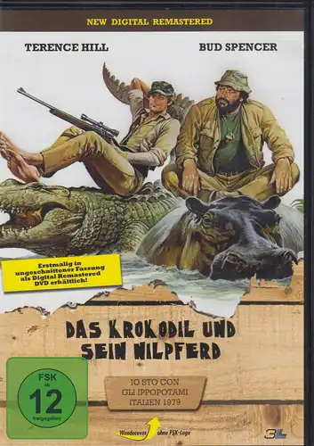 DVD: Das Krokodil und sein Nilpferd. Bud Spence, Terence Hill, gebraucht, gut