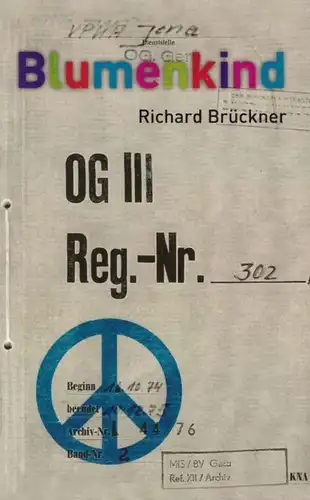 Buch: Blumenkind, Brückner, Richard. 2005, Books on Demand, gebraucht, sehr gut