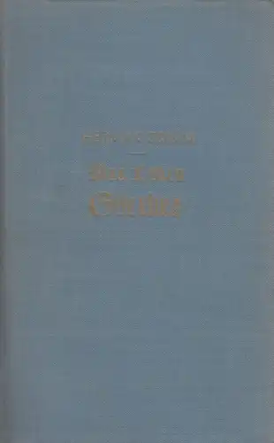 Buch: Das Leben Goethes, Grimm, Herman. Kröners Taschenausgabe, 1940