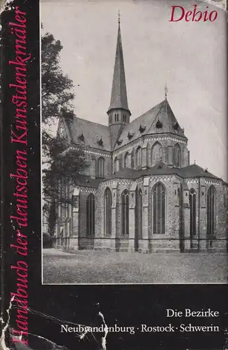 Buch: Handbuch der deutschen Kunstdenkmäler - Neubrandenburg. Rostock. Schwerin