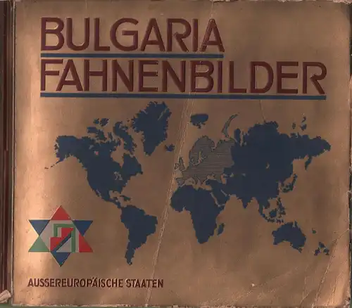 Buch: Bulgaria-Fahnenbilder, Bulgaria, unvollständig, gebraucht, gut