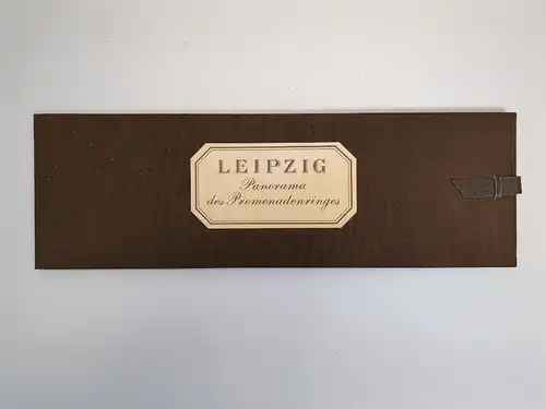 Buch: Der Leipziger Promenadenring zur Biedermeierzeit, Walter, Ursula. 1989