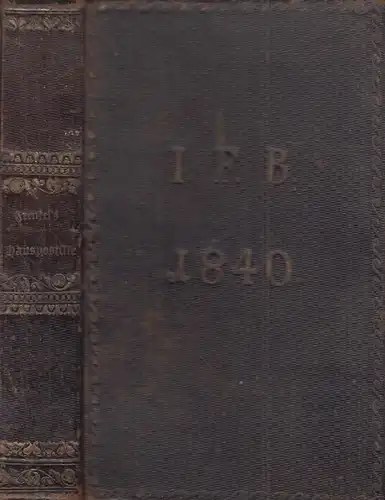 Buch: Die Hauspostille für christl. Bürgersleute, Frenkel, Th. J., 3 Teile, 1837