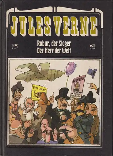 Buch: Robur, der Sieger. Der Herr der Welt, Verne, Jules. 1986, gebraucht, gut
